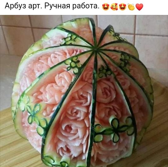 Арбуз арт Ручная работа ь _