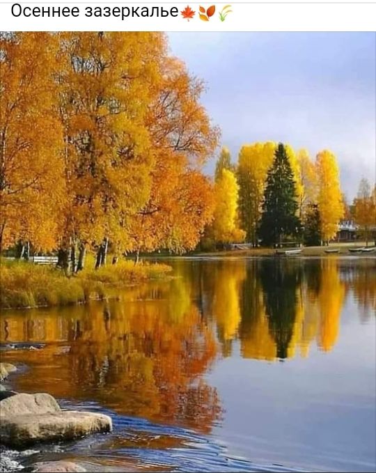 Осеннее зазеркалье _