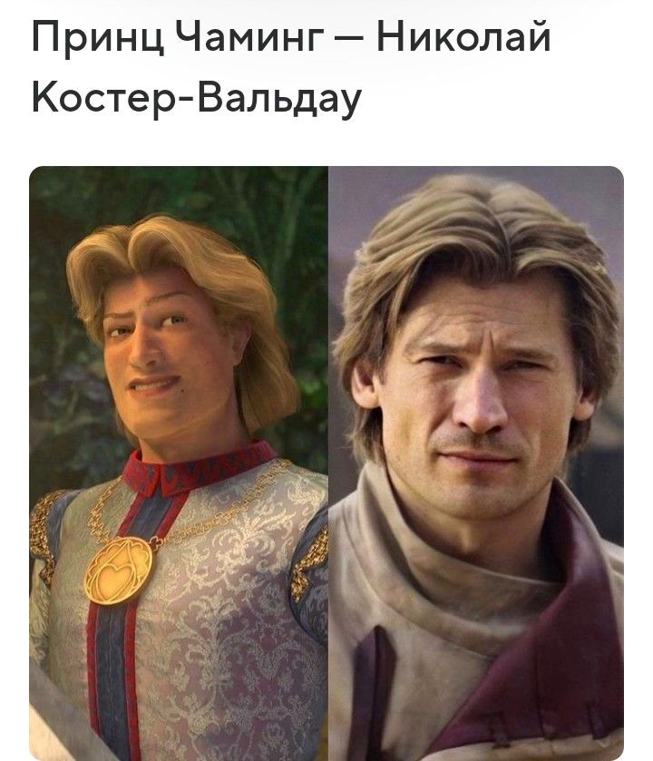 Принц Чаминг Николай КостерВал ьдау