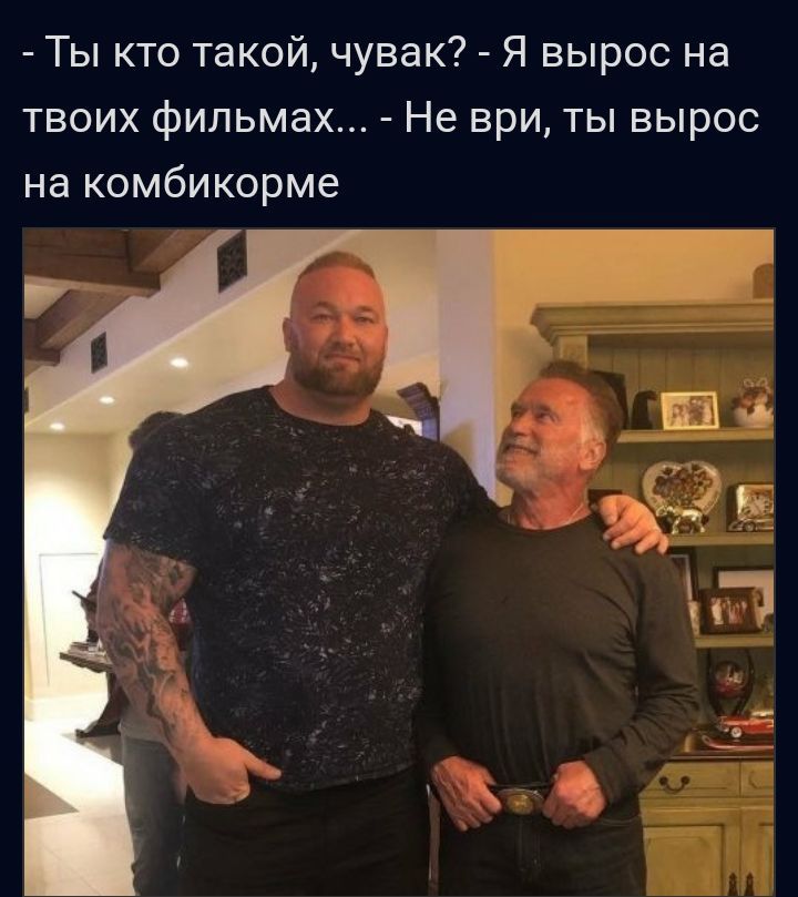 Ты кто такой чувак Я вырос на твоих фильмах Не ври ты вырос на комбикорме