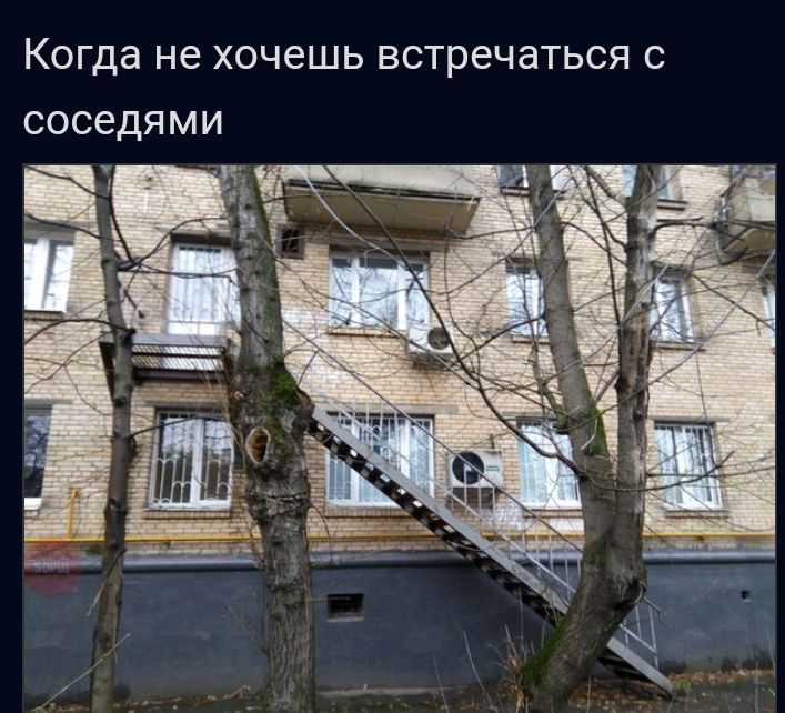 КОГДЗ Не ХОЧеШЬ встречаться С соседями