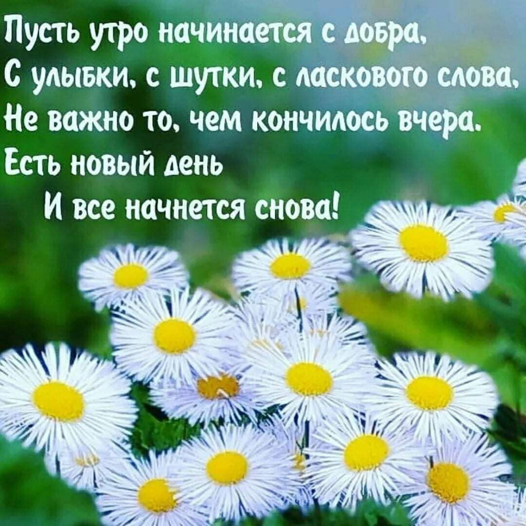 Пусть утро начинает _ _ с удывки с шутки с ласковой сло Не важно то чем кончилось вчера Есть новый день И все начнется снова