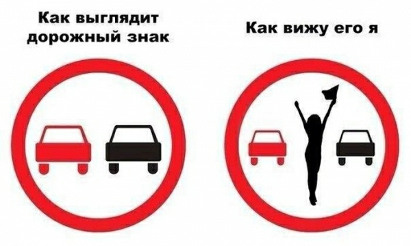 Как выглядит дорожный знак Как вижу его я