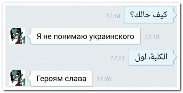ШЬ 4335 в Я не понимаю украинского цы ш Героям слава