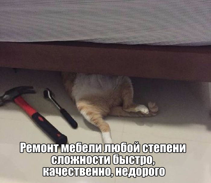 Ремонтумебели любой степени Сложности ОБтстроз