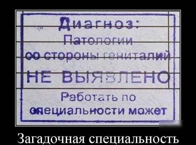 апециапыгосп Загадочная специальность