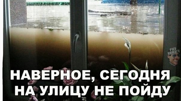 НАВЕРНОЕ СЕГОДНЯ НА УЛИЦУ НЕ ПОЙДУ