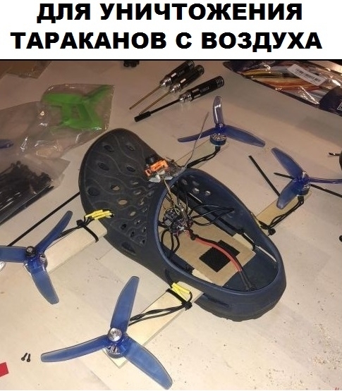 дПЯ УНИЧТОЖЕНИЯ ТАРАКАНОВ с ВОЗДУХА