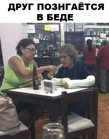 дРУГ ПОЗНГАЁТСЯ