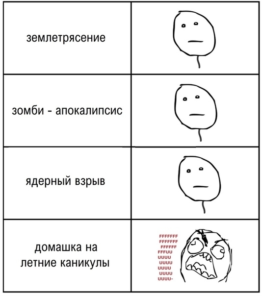 землетрясение ЗОМбИ ЗПОКЭПИПСИС ядерный взрыв домашка на летние каникулы