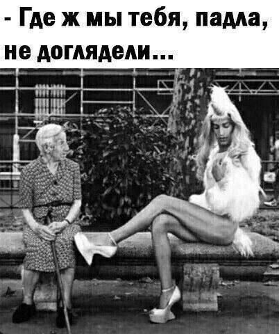 - Где ж мы тебя, падла, не доглядели...