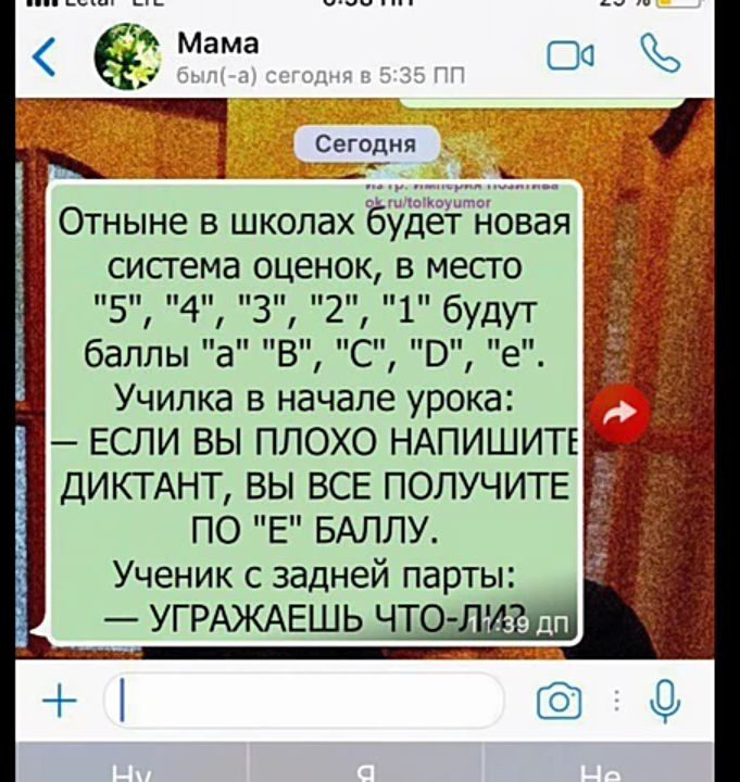 Ученик с задней парты