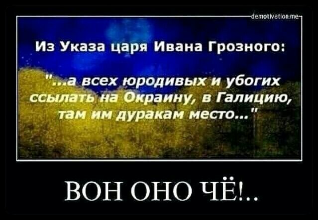 ВОН оно ЧЁ