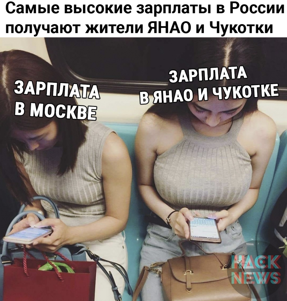 Самые высокие зарплаты в России получают жители ЯНАО и Чукотки