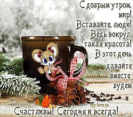 С доврым утром мир 5 Вставайте люди ВЁДЬ вокруг такая красота