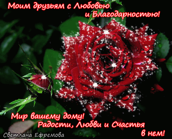Моим друзьям с Юбабі9ю Ёёаагодарностоюіи 1 Мир вашей Ёому Радости Аюбби и Счастья ебётина Ефремобд у 6 нем
