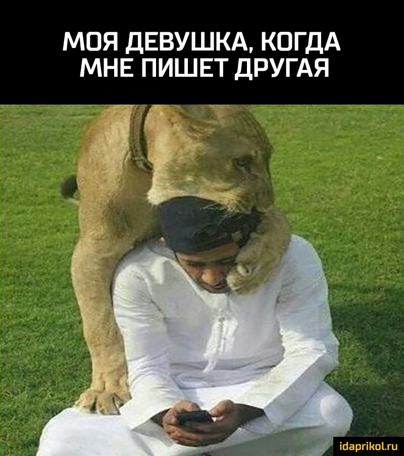 МОЯ ДЕВУШКА КОГДА МНЕ ПИШЕТ ДРУГАЯ _ Г _ъ _ А 1
