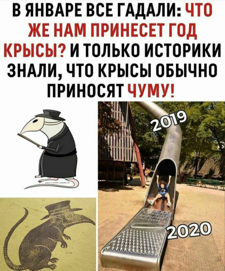 В ЯНВАРЕ ВСЕ ГАДАЛИ АЗУ Ь 1 их Л ьіі 11 іі і Д А и только исторйжи ЗнАли что крысы 99ычно ПРИНОСЯТ А
