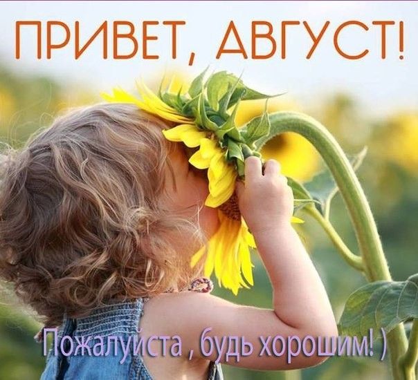 ПРИВЕТ АВГУСТ