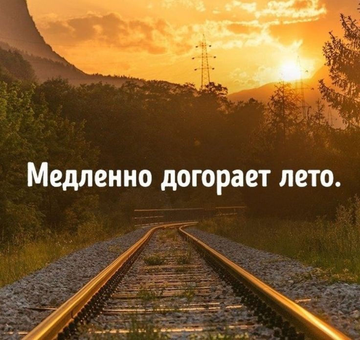 Медленно догорает лето