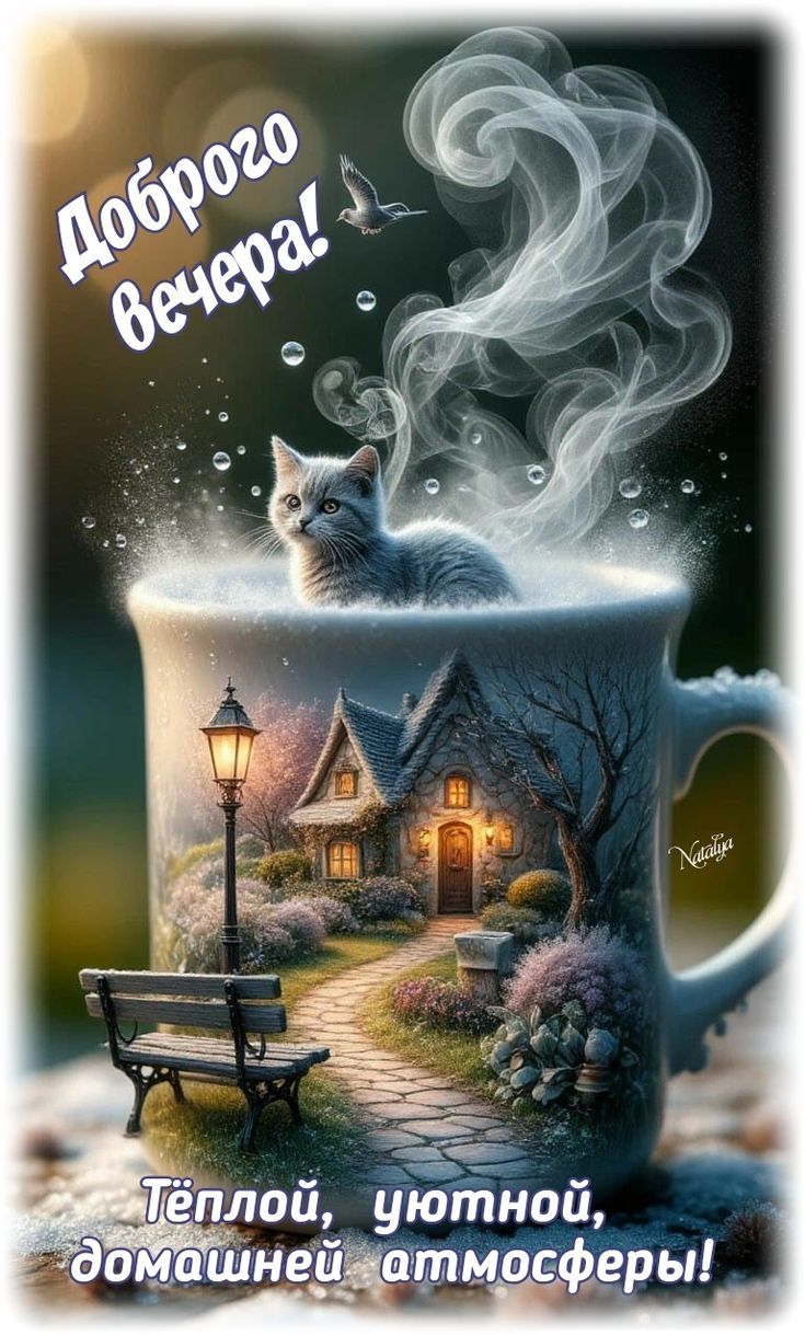 Доброго вечера! Тёплой, уютной, домашней атмосферы!