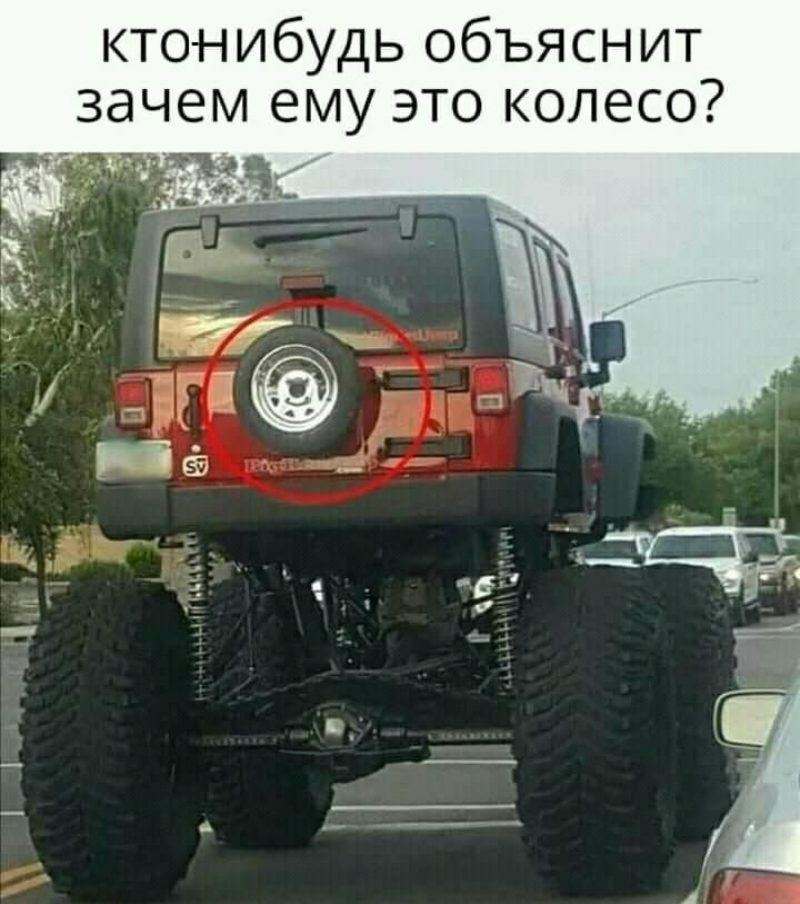 ктонибудь объяснит зачем ему это колесо Ч