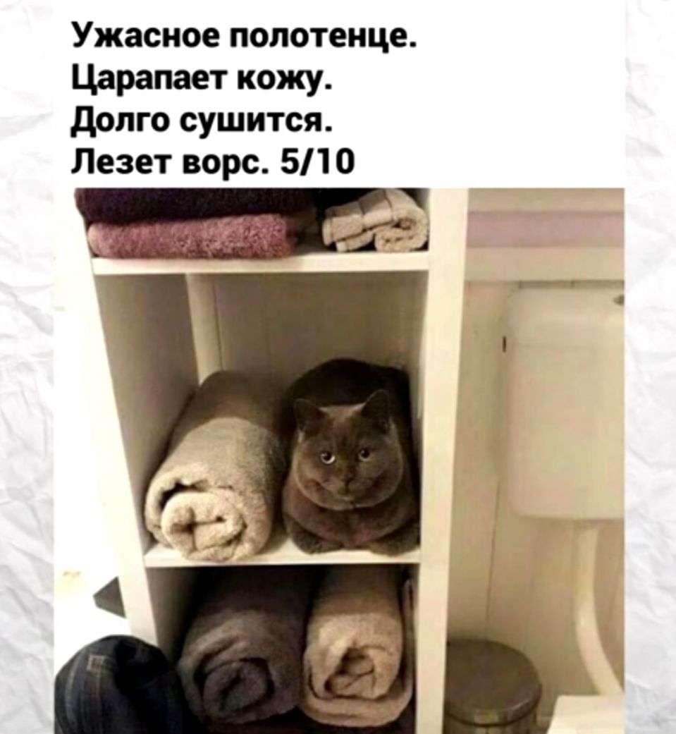 Ужасное полотенце Царапает кожу долго сушится Лезет ворс 510