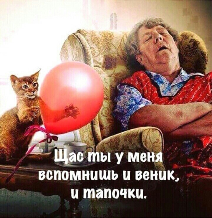 _ ЕЕ ты у меня вспомнишь веник тапочки