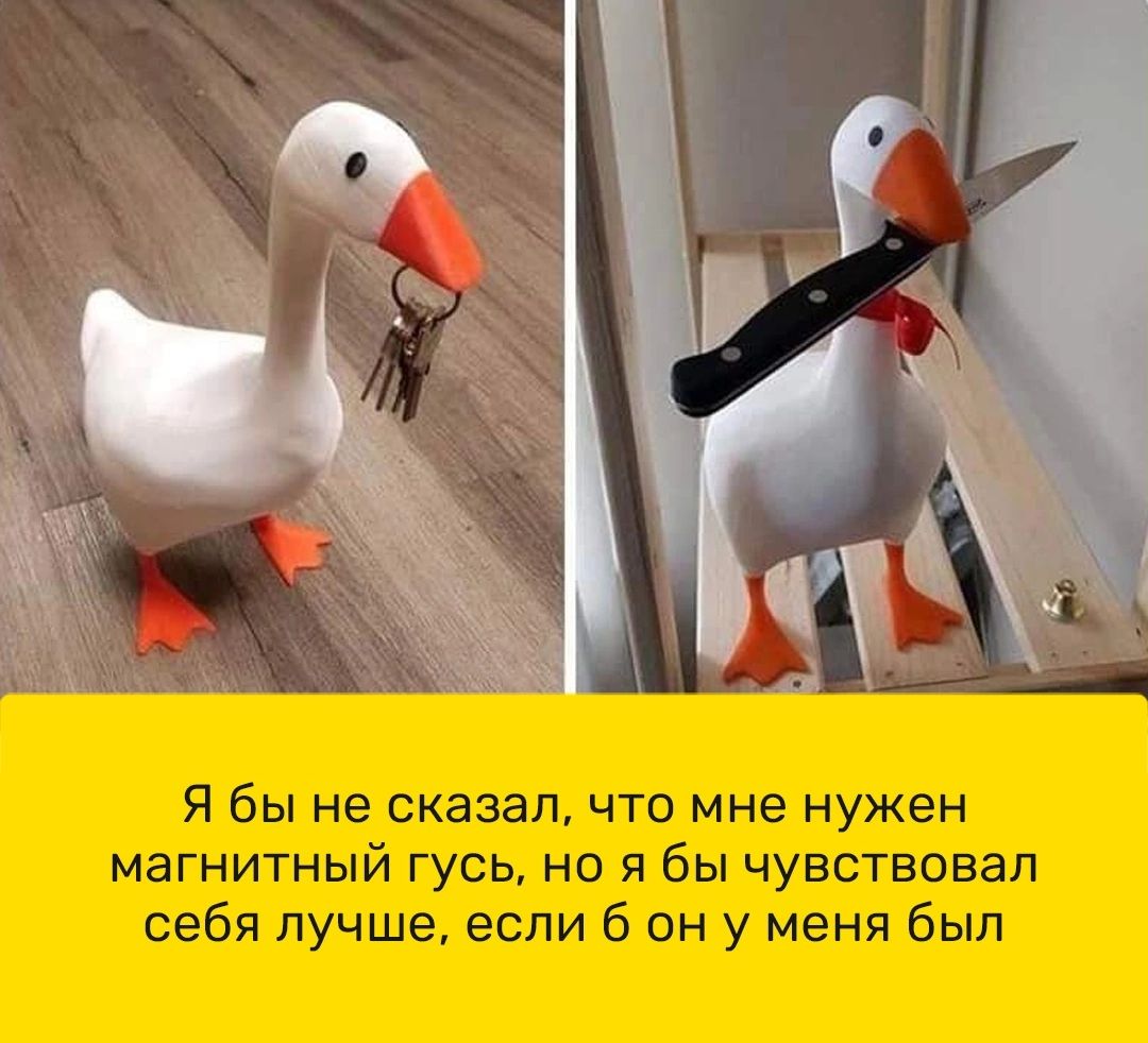 из под стола вылез гусь не мешайте