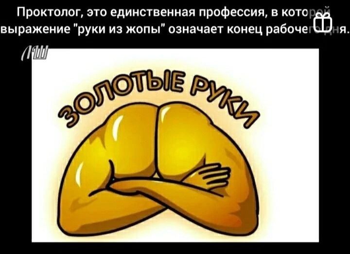 Проктолог это единственная профессии в кота Ш выражение руки из жопы означает конец пабаче