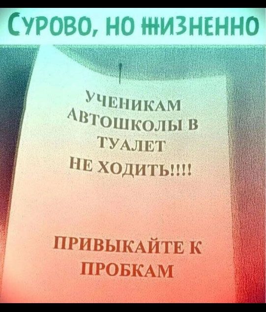 1 Ниш Гопшолы Ацпсг на ходитьш ПРИВЫКАЙТЕ К ПРОВ