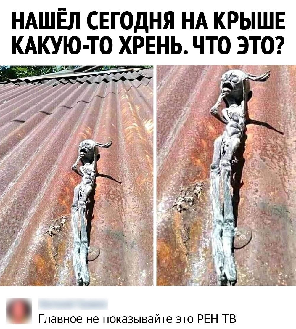 НАШЁЛ СЕГОДНЯ НА КРЫШЕ КАКУЮ ТО ХРЕНЬ ЧТО ЭТО Главное не показывайте это РЕН ТВ