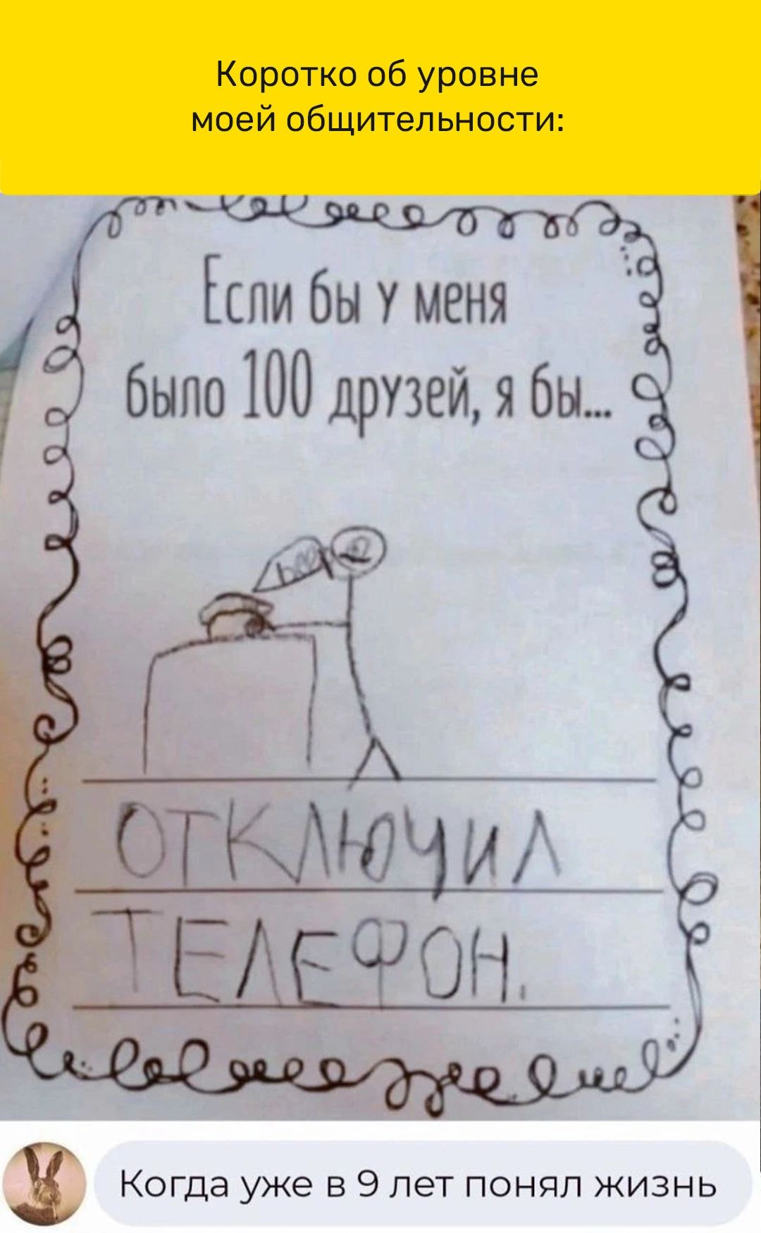 ЭШ 5 77 7 А Ц М М У Ё быцо і103рУ36я0ы_ Т 3 В и к 31 Когда уже в 9 лет понял жизнь