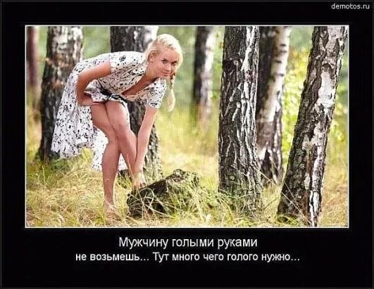 Мужчину шпыми руками возьмешь тут миа