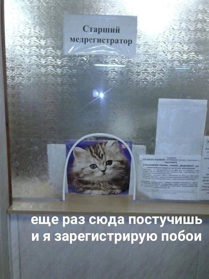 еще раз сюда постучишь и я зарегистрирую побои