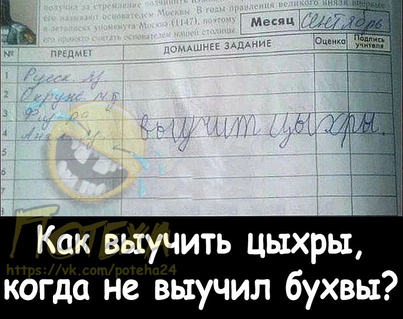 Как выучить цыхры когда не выучил бухвы