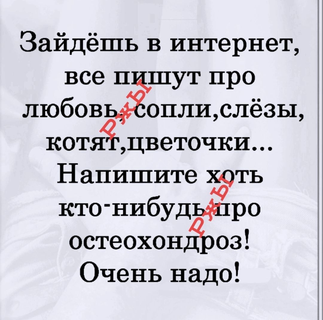 все пцішут про любовь Зоплиллёзы котяЁдветочки Напишите хоть Ао кто нибудьіпро остеохон 03 Очень надо Заидёшь в интернет