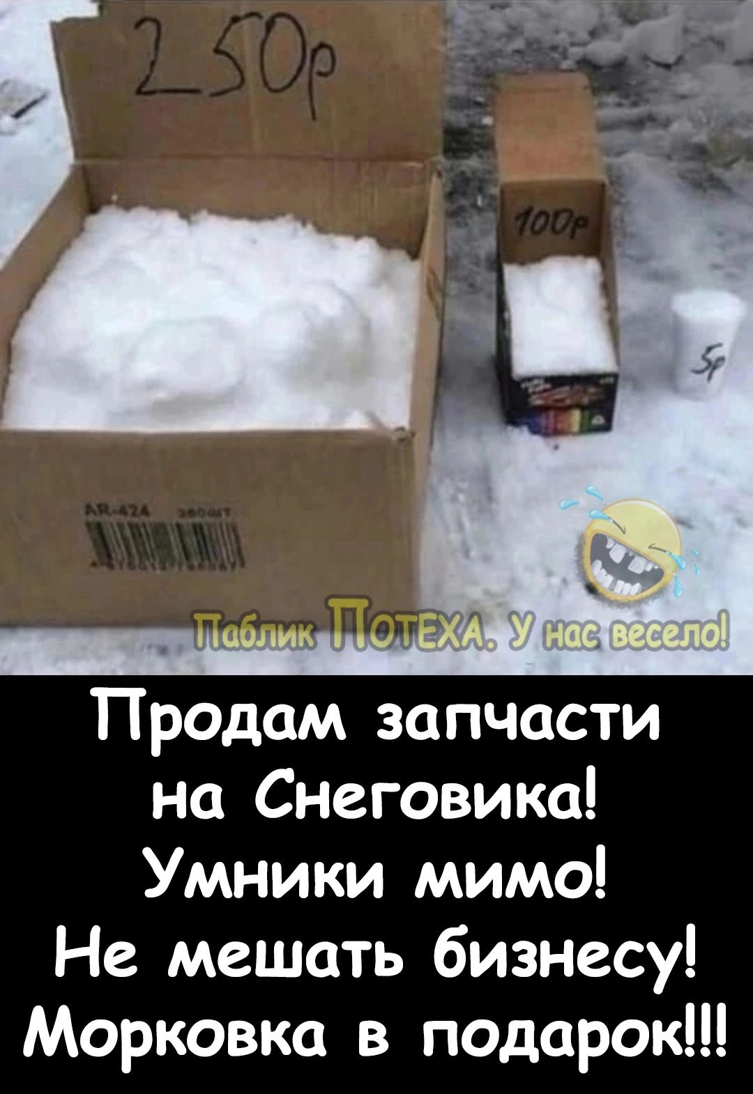 ___ Продам запчасти на Снеговика Умники мимо Не мешать бизнесу Морковка в подарок