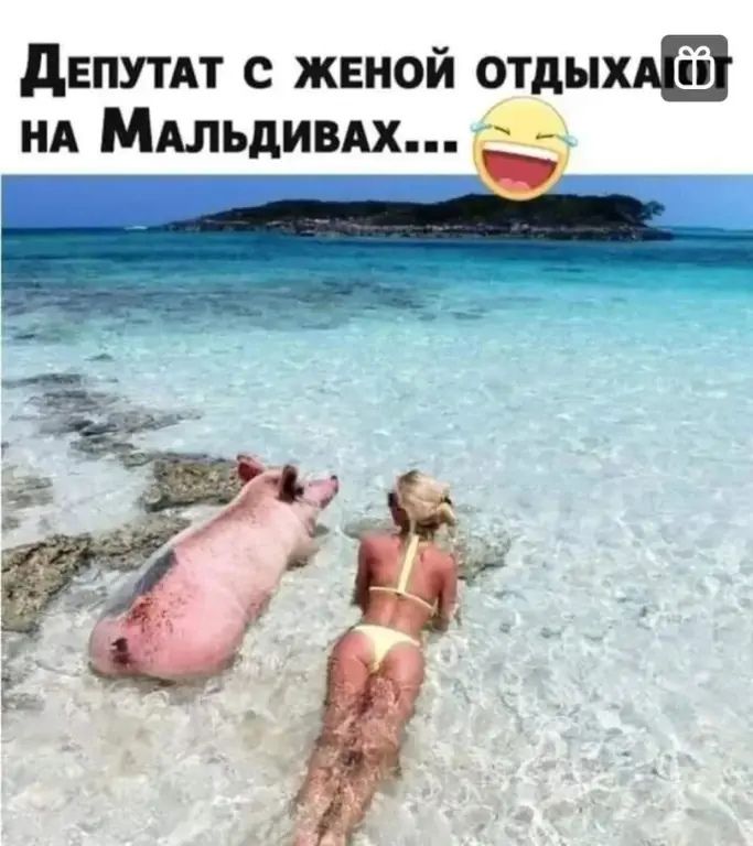 дЕПУТАТ с женой отдыхд НА Мдльдивдх дк