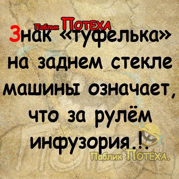 3нлька на заднем стекле машины означает что за рулём инфузория Т ГЮн