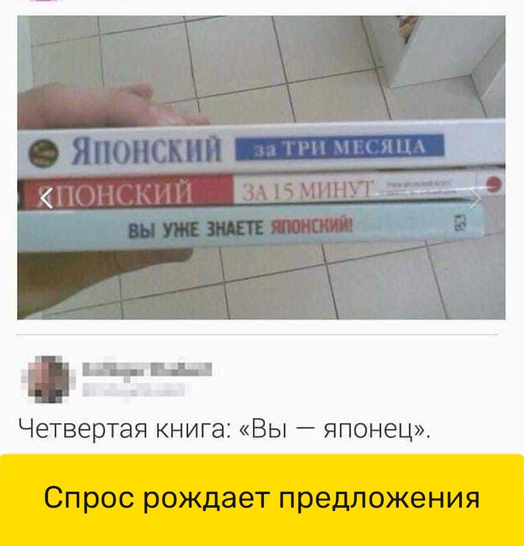 Четвертая книга Вы японец