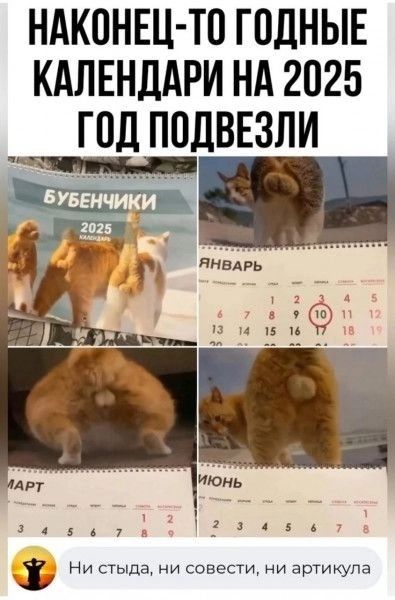 НАКОНЕЦ ТО ГОДНЫЕ КАЛЕНДАРИ НА 2025 ГОД ПОДВЕЗЛИ ЁУ