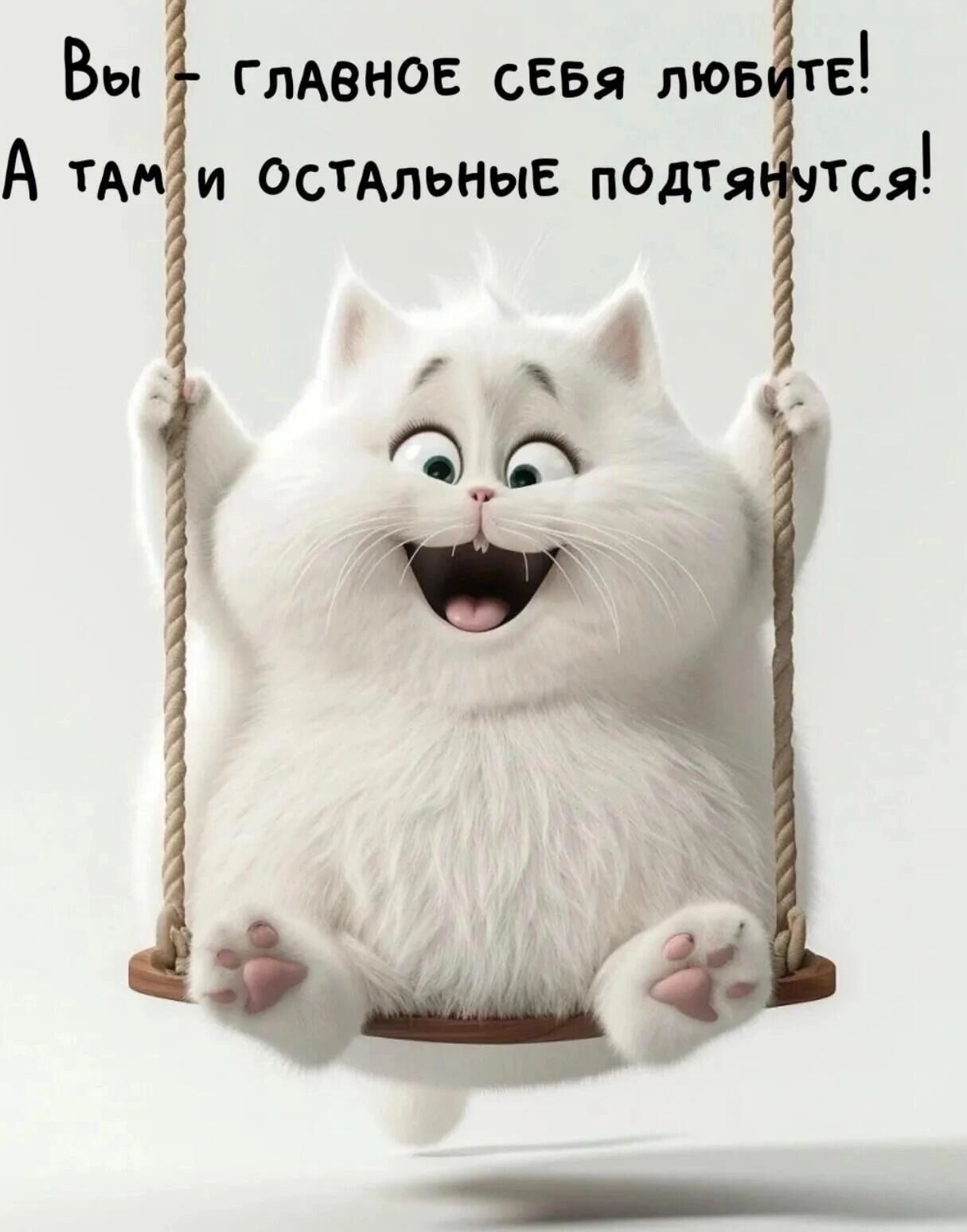 Вы 7 глАВНОЕ СЕБя ЛЮБИТЕ А тАми ОстАЛЬНЫЕ пОдТЯНУТСЯ Эс ь