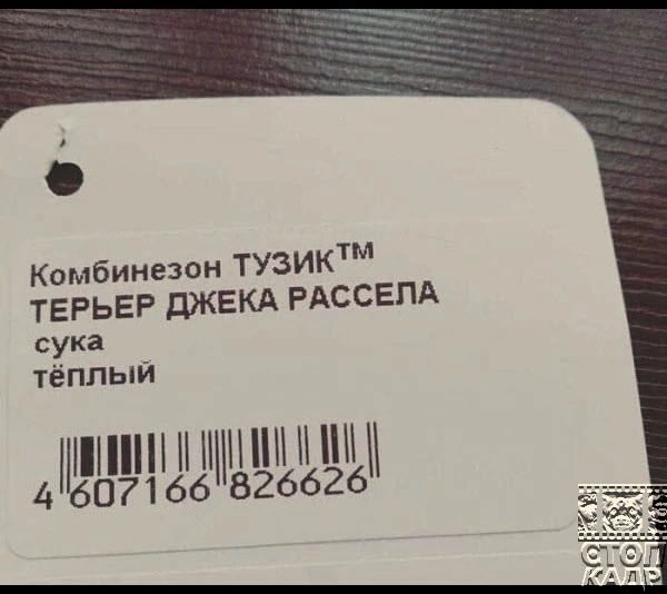 Комбинезон ТУЗИКТМ ТЕРЬЕР ДЖЕКА РАССЕЛА сука тёплый М ММ 41607166 826626