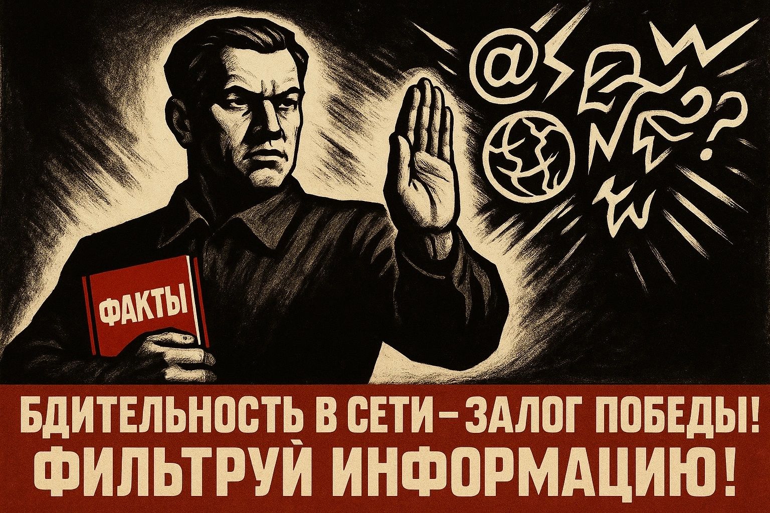 БДИТЕЛЬНОСТЬ В СЕТИ – ЗАЛОГ ПОБЕДЫ! ФИЛЬТРУЙ ИНФОРМАЦИЮ!