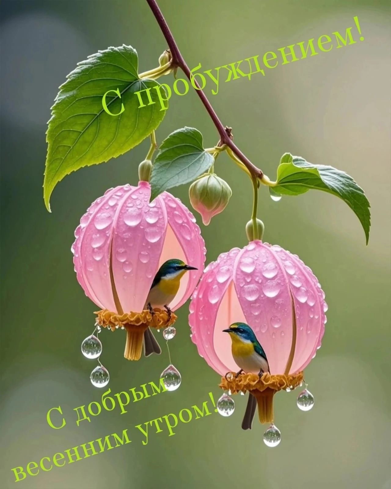 С пробуждением! С добрым весенним утром!