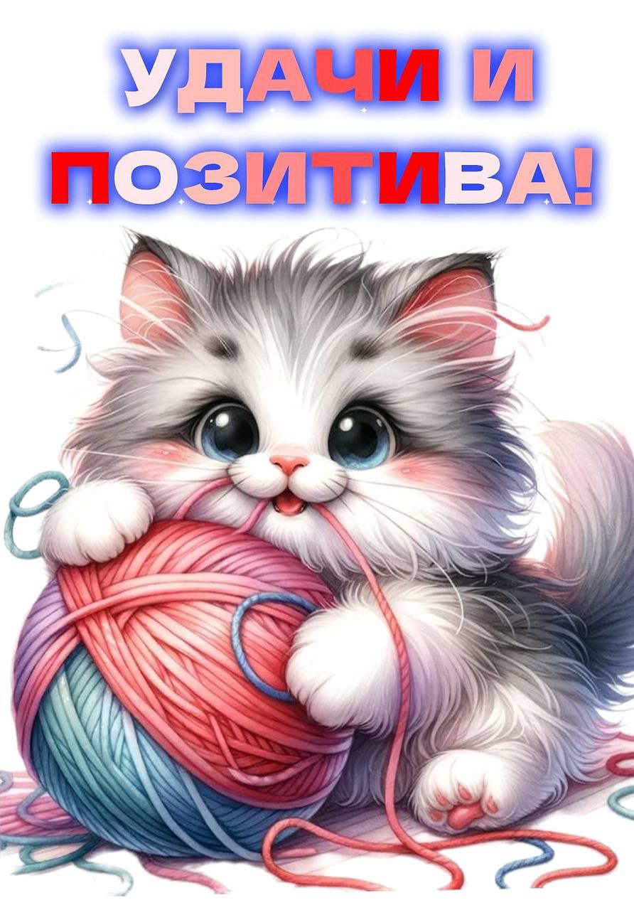 Удачи и позитива!