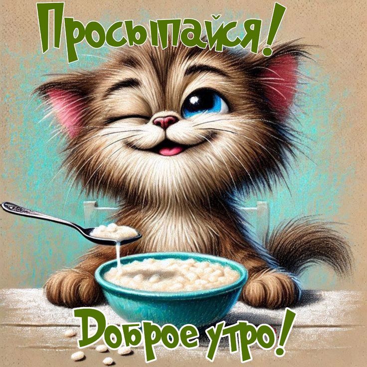 Просыпайся! Доброе утро!