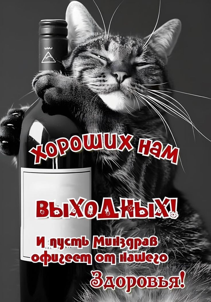 Хороших нам ВЫХОДНЫХ! И пусть Минздрав офисует от нашего Здоровья!