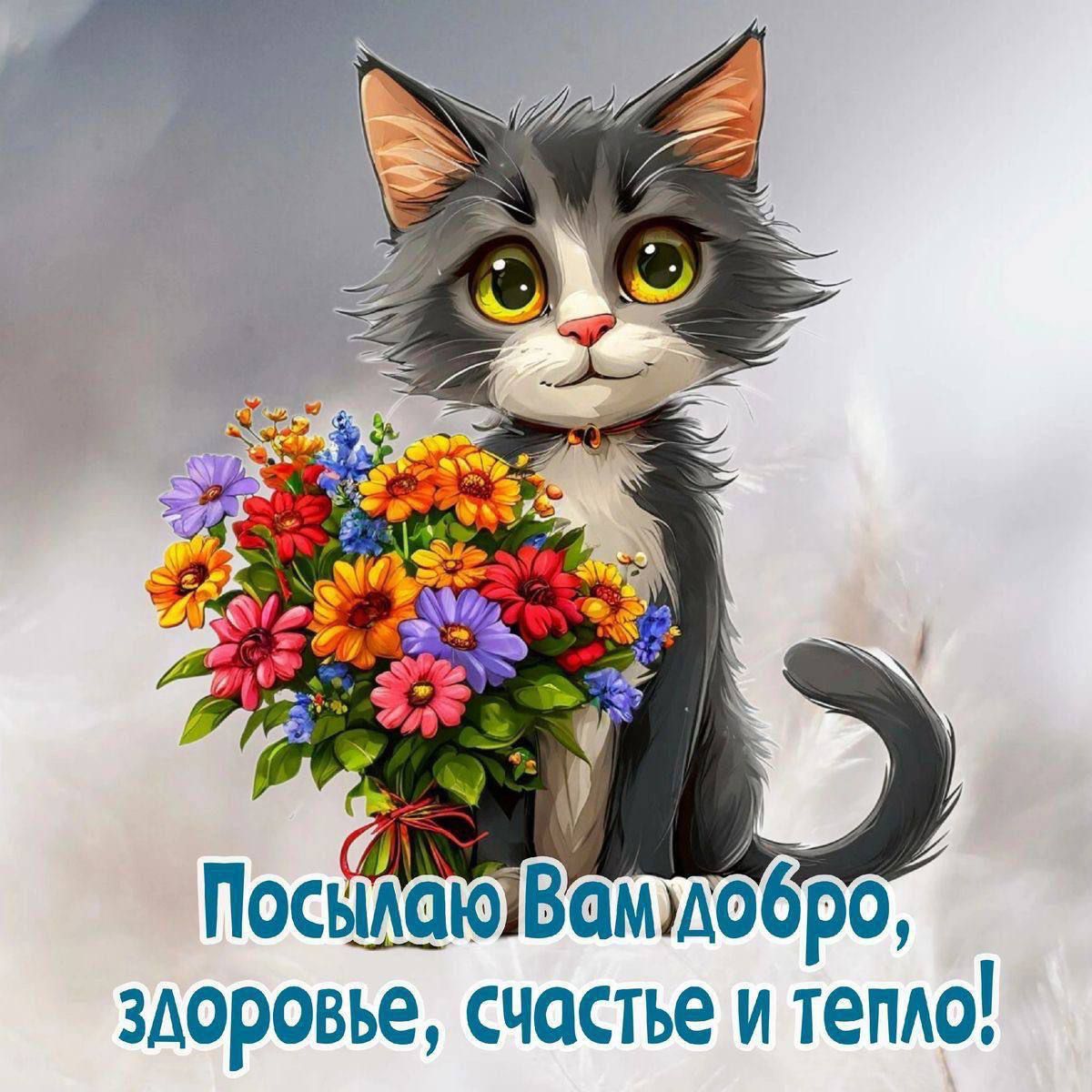 Посылаю Вам добро, здоровье, счастье и тепло!
